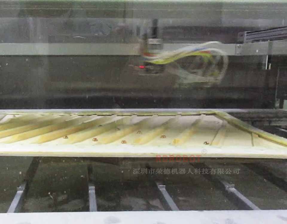 鋼琴木板自動噴漆生產線